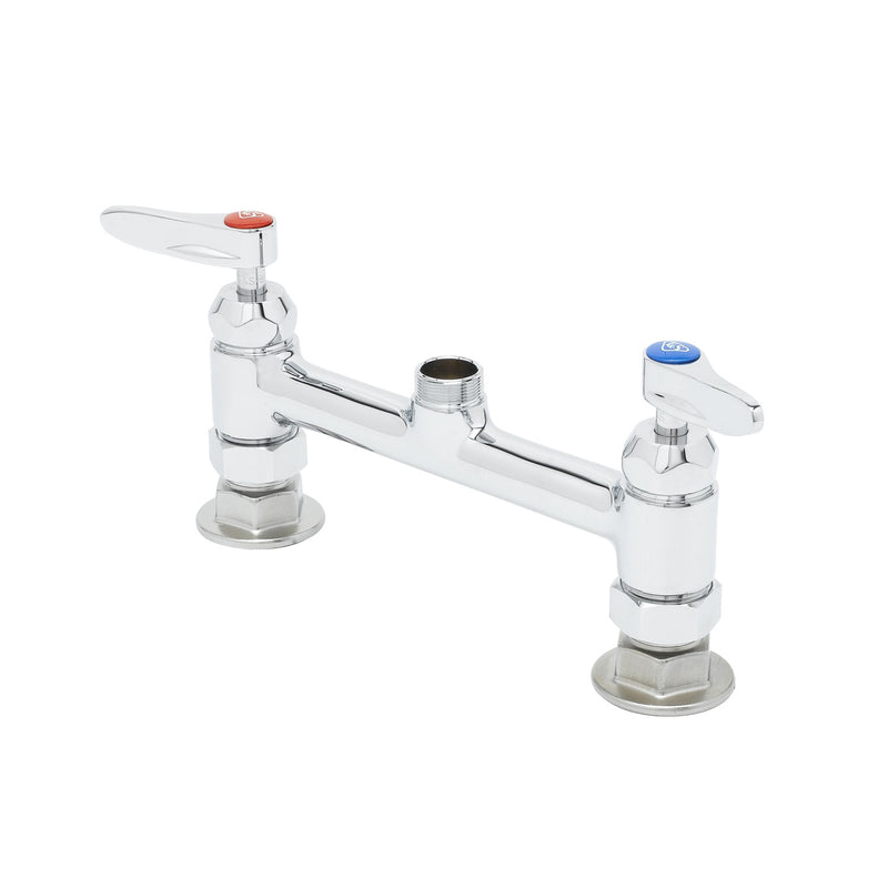 T&S Brass B-0220-CR-LN Mixing Faucet Base - Ceramas & 8" Deck Mount