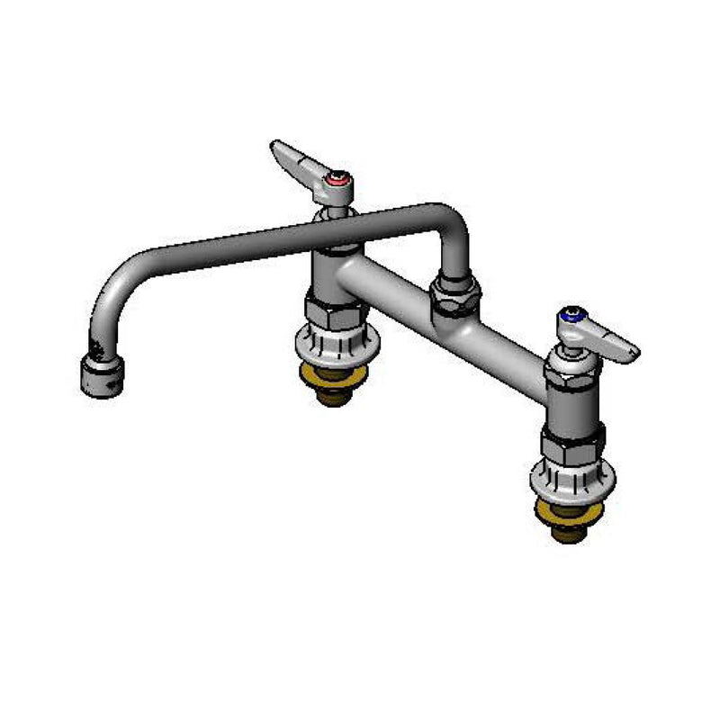 T&S Brass B-0221-CR-K-V22 Pantry Faucet - Ceramas & 2.2 GPM VR Aerator