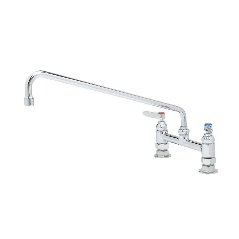 T&S Brass B-0221-V15 Double Pantry Faucet - 12" Nozzle & 1.5 GPM VR