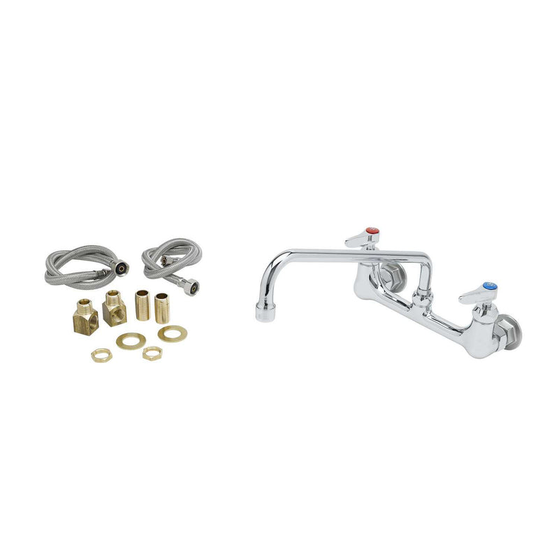 T&S Brass B-0231-CR-K-F15 Pantry Faucet - Ceramas & 1.5 GPM Aerator