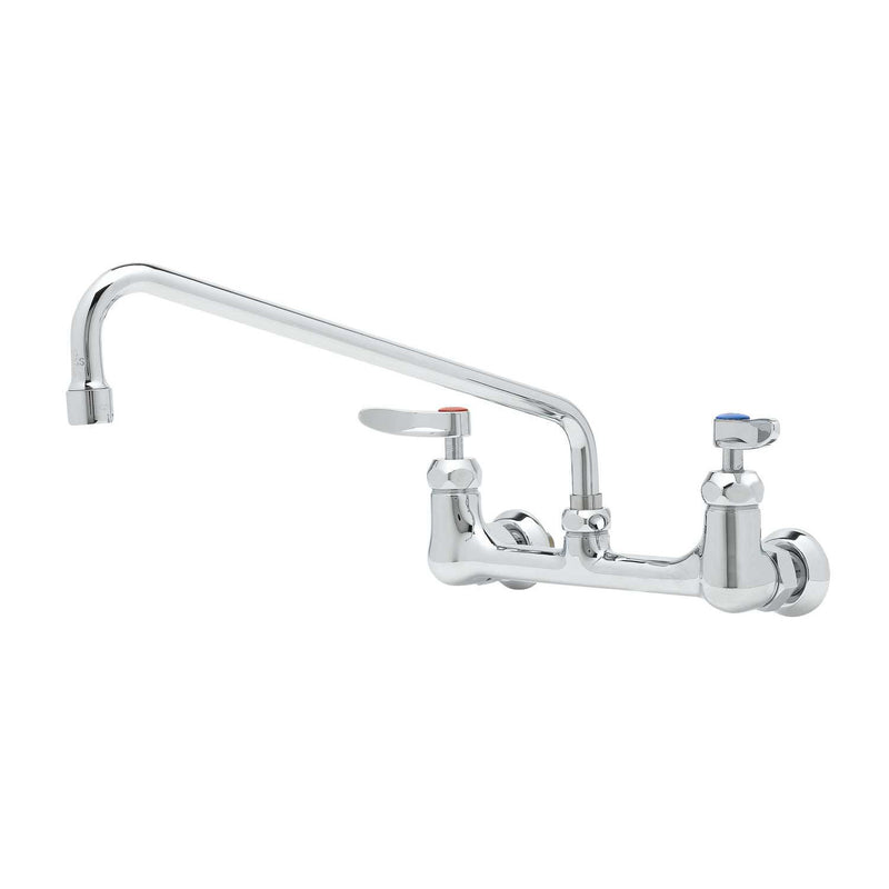 T&S Brass B-0231-EE-CR Double Pantry Faucet - Ceramas & 00EE Inlets