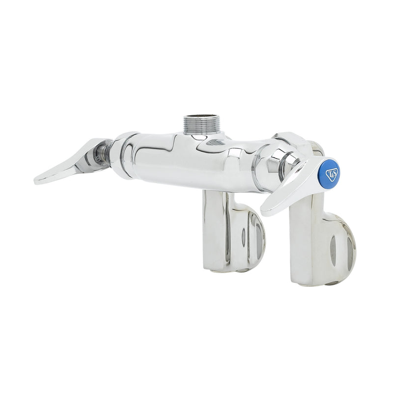 T&S Brass B-0235-LN Pantry Mixing Faucet Base - Adj. Wall Mount