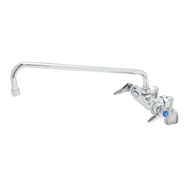 T&S Brass B-0239 Double Pantry Faucet - Adj. Centers & 16" Nozzle