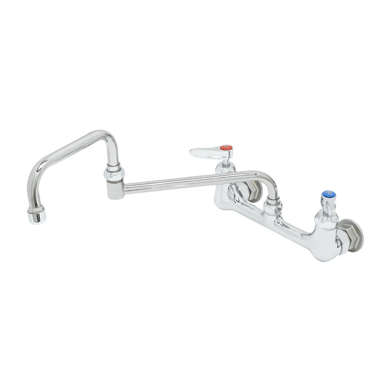 T&S Brass B-0266-CR-SC Pantry Mixing Faucet - Ceramas & 15" Double-Joint