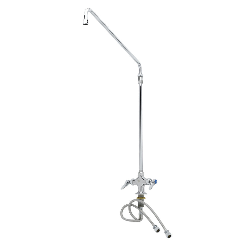 T&S Brass B-0270 Deck Mount Pantry Faucet - 18" Swivel Nozzle