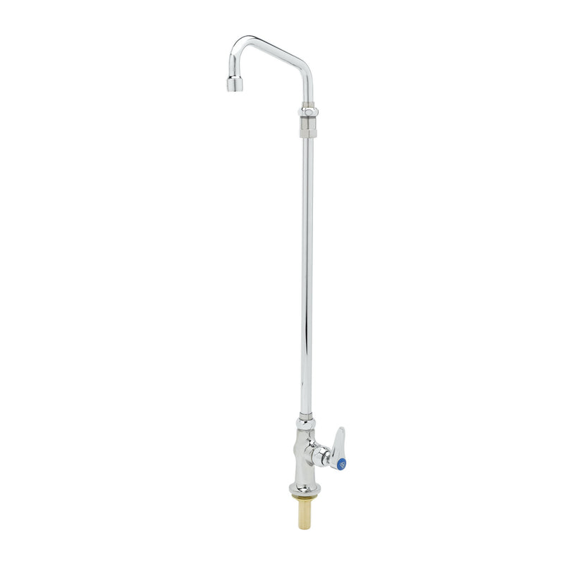 T&S Brass B-0277 Deck Mount Pantry Faucet - 6" Swivel Nozzle