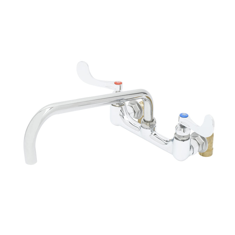 T&S Brass B-0290-14-WH4 Big-Flo Mixing Faucet - 14" Nozzle & Wrist handles