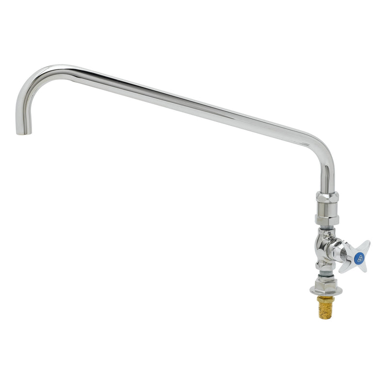 T&S Brass B-0297 Pot Filler - 18" Swivel Nozzle (Deck Mount)