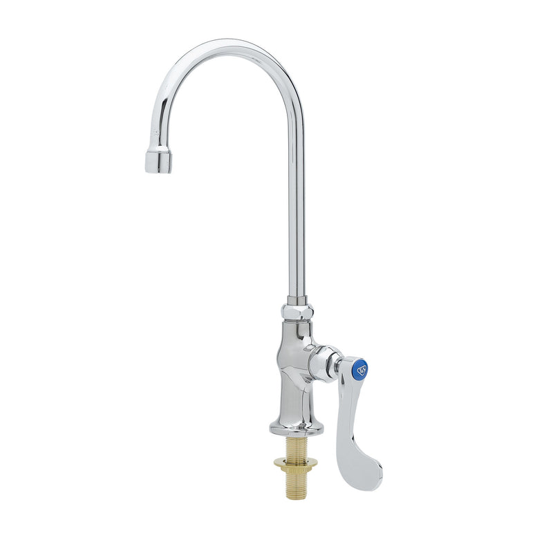 T&S Brass B-0308-04 Single Pantry Faucet - Wrist Handle & Swivel GN
