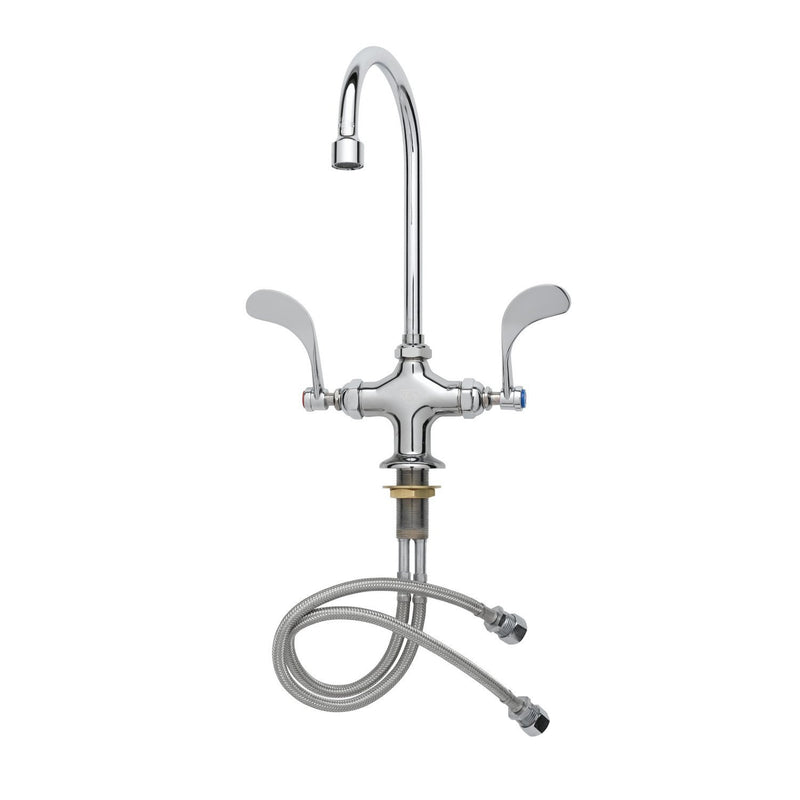 T&S Brass B-0309 Deck Mount Pantry Faucet - 8-13/16" Gooseneck