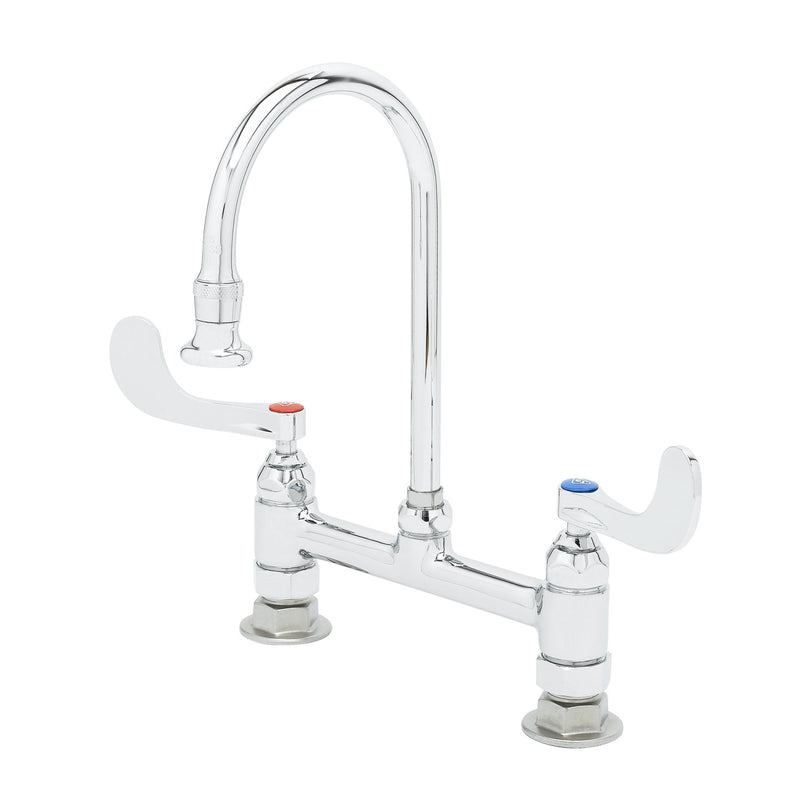 T&S Brass B-0322-04 Medical Faucet - 8" Deck Mount & Rosespray