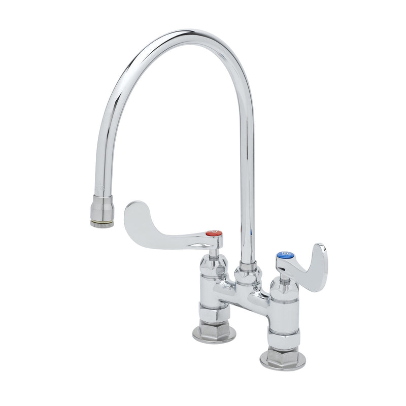 T&S Brass B-0324-CR-129X Surgical Faucet - Ceramas & 8-3/4" Gooseneck
