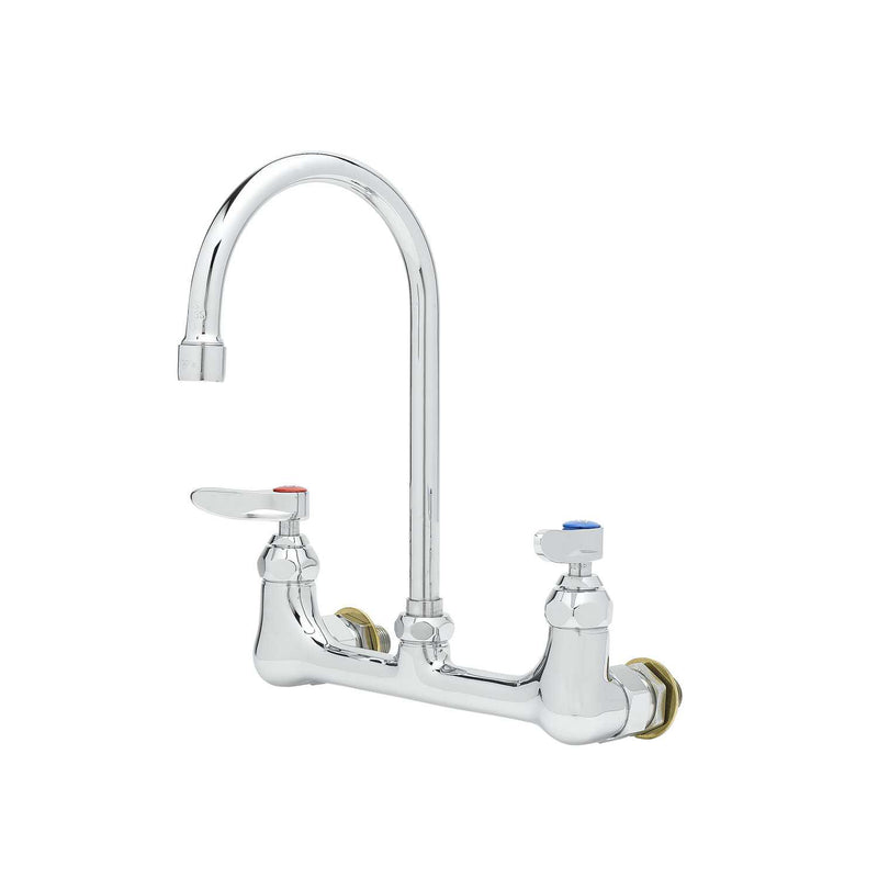 T&S Brass B-0331-CC Double Pantry Faucet - 1/2" NPT Male Inlets