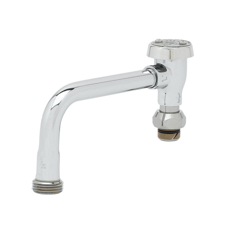 T&S Brass B-0409-02 Vacuum Breaker Swing Nozzle - 6" & Hose Outlet