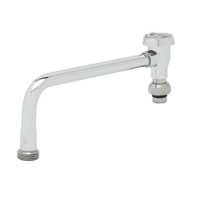 T&S Brass B-0409-03 Vacuum Breaker Swing Nozzle - 9" & Hose Outlet