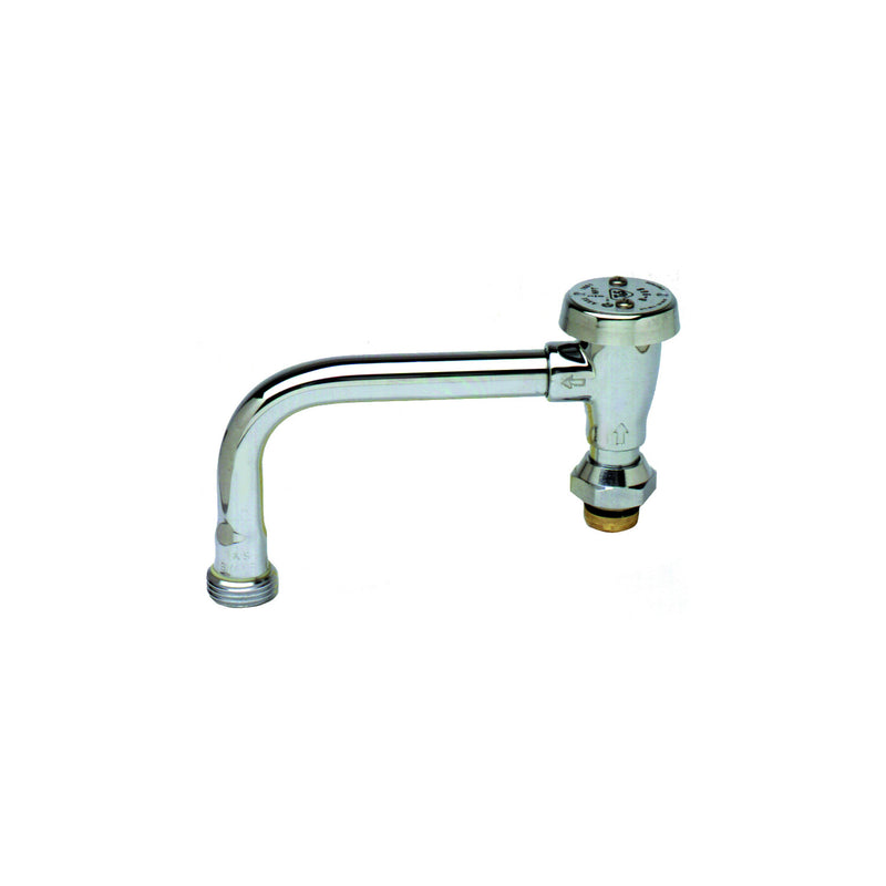T&S Brass B-0409-04 Vacuum Breaker Swing Nozzle - 11-3/4" & Hose Outlet