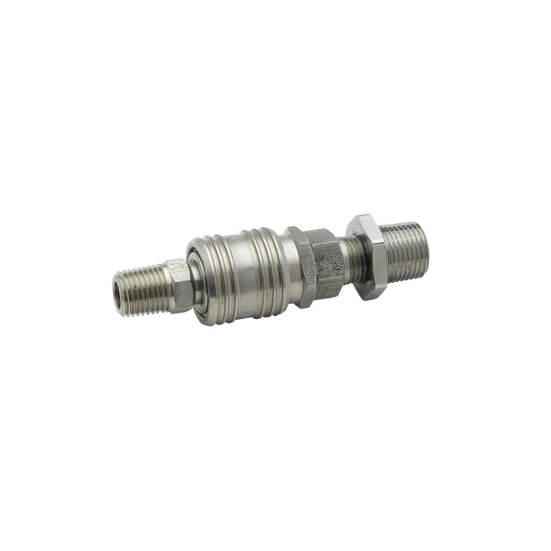 T&S Brass B-0452 SS Quick Disconnect - 3/8" x 1/4" NPT