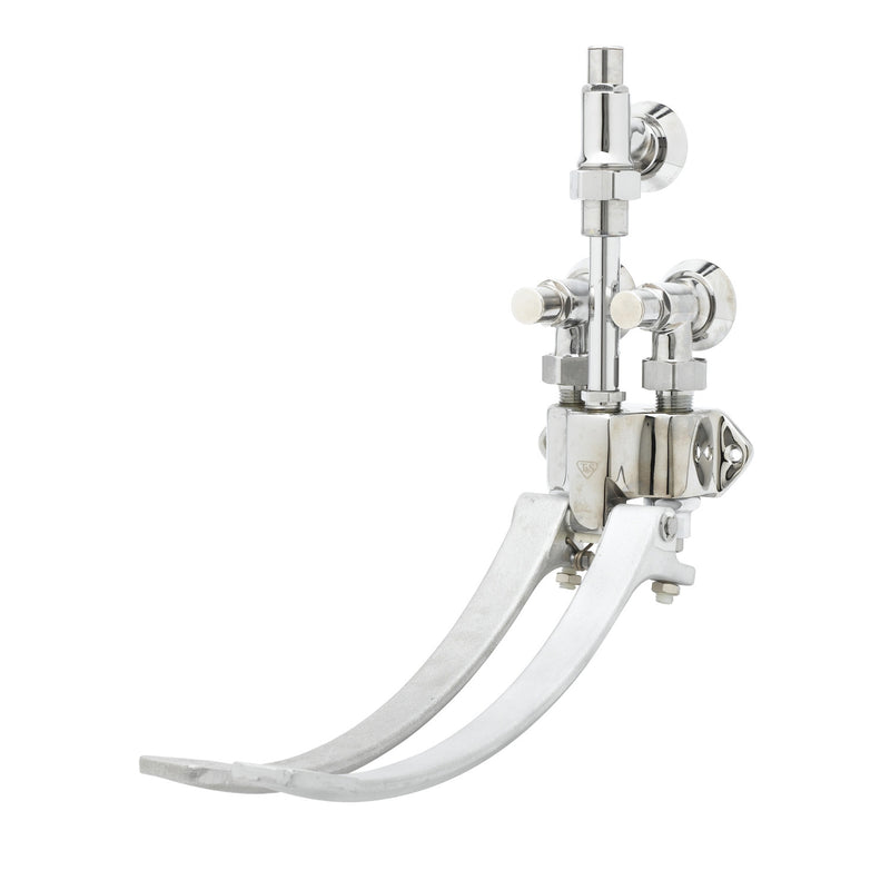 T&S Brass B-0504-01 Double Pedal Valve - Wall Mount & Volume Control