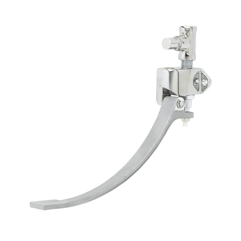 T&S Brass B-0508-LKS Single Pedal Valve - Wall Mount & Straight Loose Key Stop