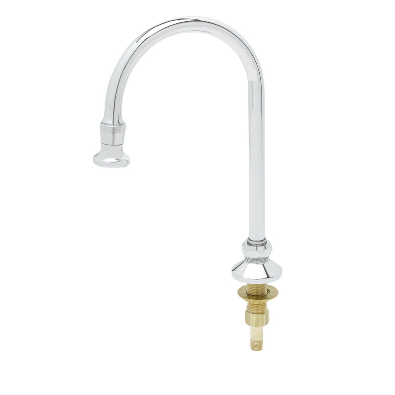 T&S Brass B-0522 Swivel/Rigid Gooseneck - Rosespray Outlet (Deck Mount)