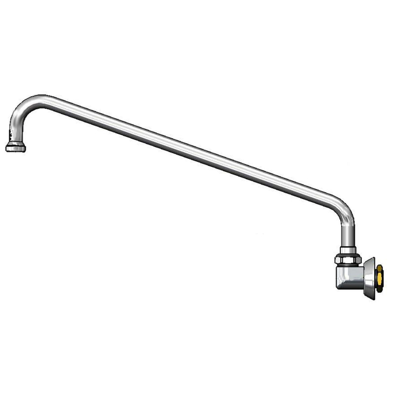 T&S Brass B-0526-3 Swivel Nozzle - Wall Mount & 8" Swing Nozzle