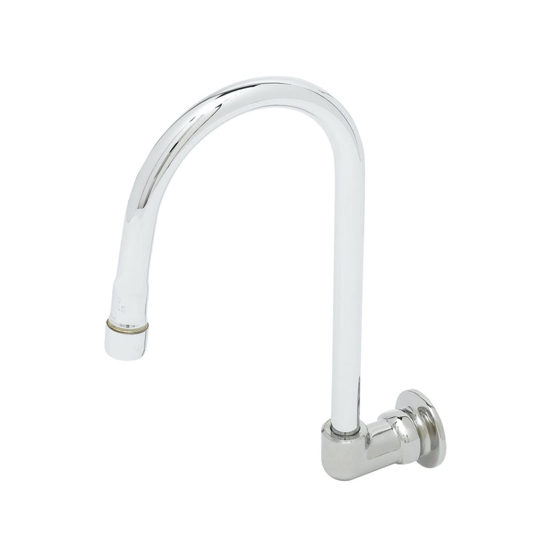 T&S Brass B-0537 Rigid Gooseneck - Wall Mount & 2.2 GPM Aerator