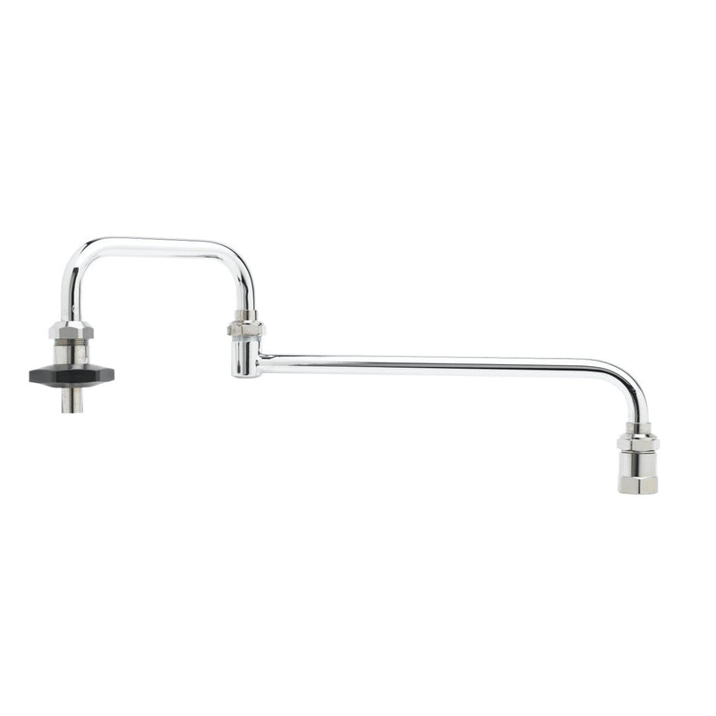T&S Brass B-0585 Pot Filler Nozzle - 18" Double-Jointed Swing