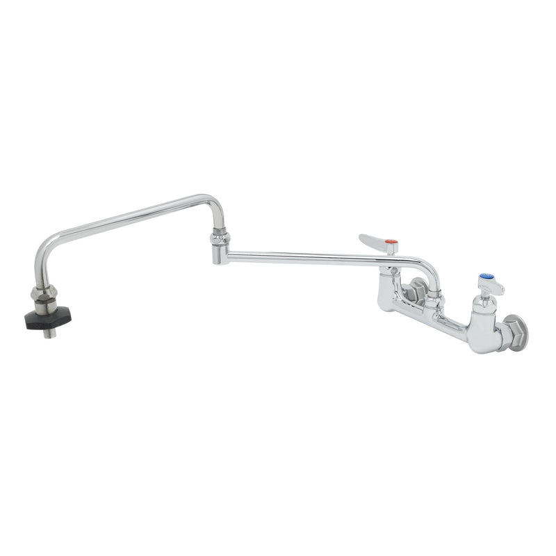 T&S Brass B-0598-CR-HRK Pot Filler - Ceramas & Heat-Resistant Kit