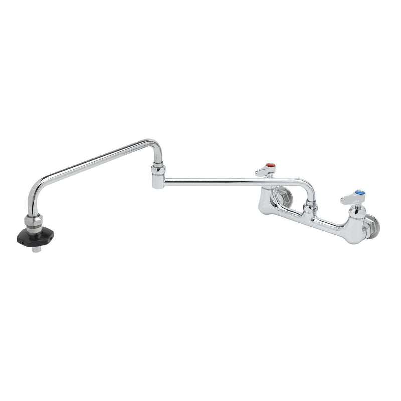 T&S Brass B-0598 Pot Filler - 24" Double-Jointed Swing Nozzle