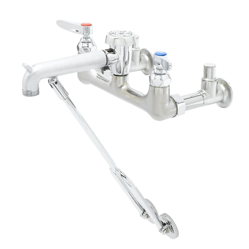 T&S Brass B-0656-RGH Service Sink Faucet - Integral Stops (Rough)