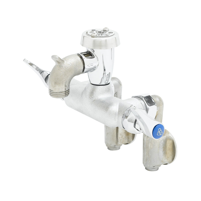 T&S Brass B-0669-02 Service Sink Faucet - Pail Hook & Stops (Rough)