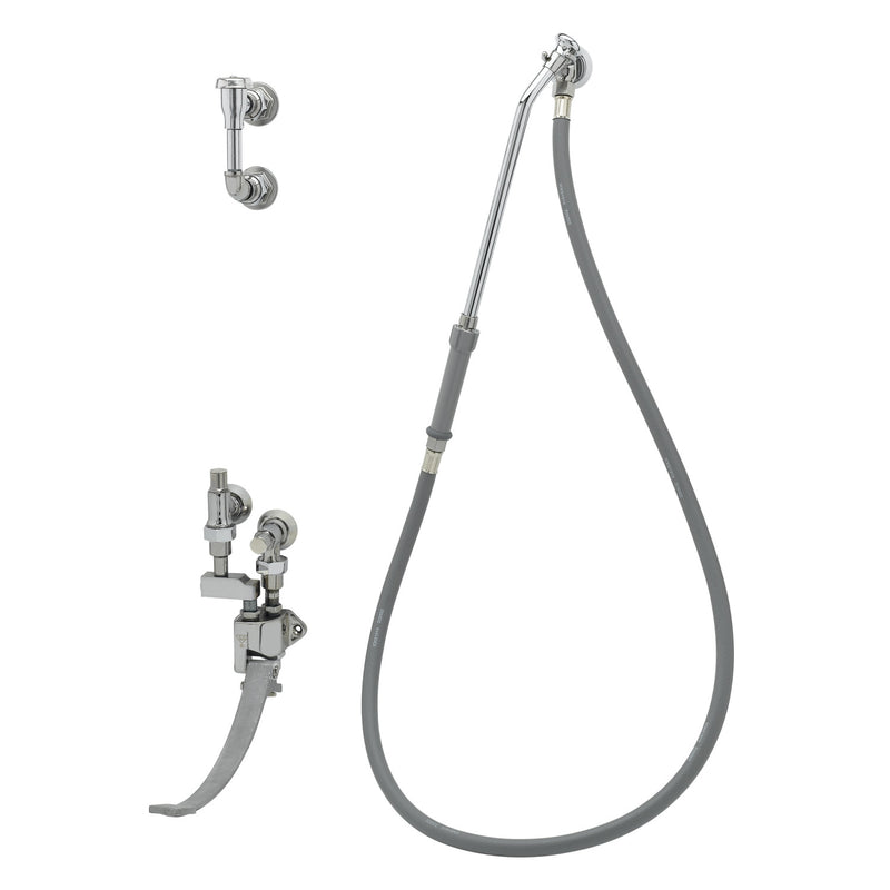 T&S Brass B-0686 Bedpan Washer - Single Pedal Valve Control