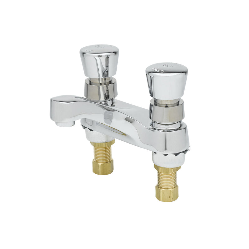 T&S Brass B-0831-WS Metering Faucet - 4" Centers & 1.5 GPM Flow