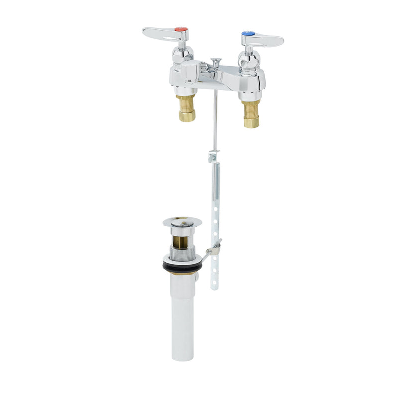 T&S Brass B-0870-CR Centerset Lavatory Faucet - 4" Centers & Ceramas