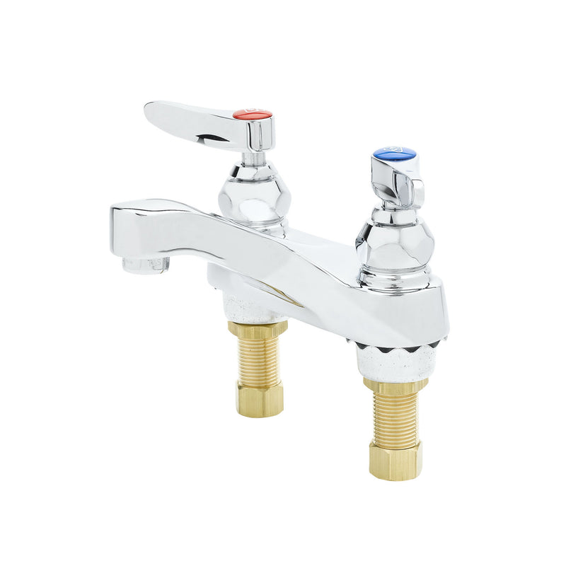 T&S Brass B-0871-F12 Medical Centerset Faucet - 1.2 GPM & Lever Handles