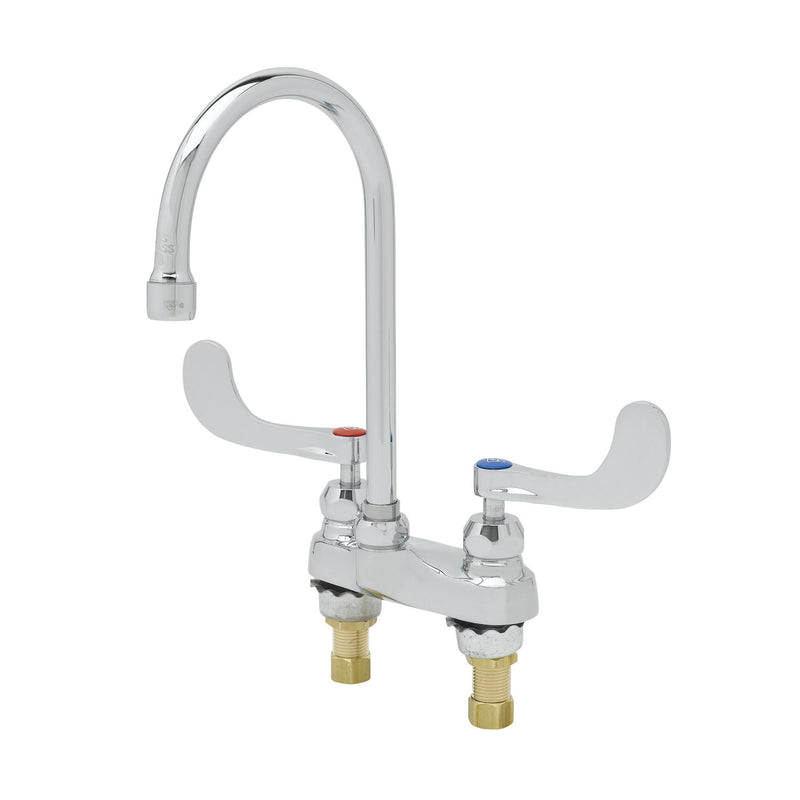 T&S Brass B-0892-122X-CR Medical Faucet - Ceramas & Swivel/Rigid Gooseneck