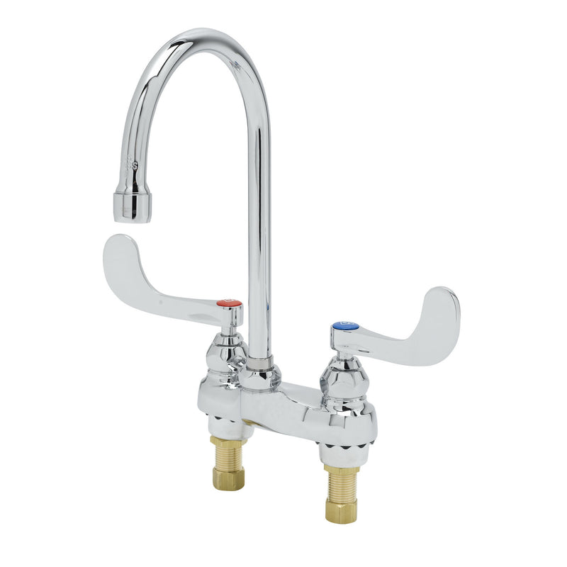 T&S Brass B-0892-122X-LAM Medical Faucet - 2.2 GPM Laminar & 4" Handles