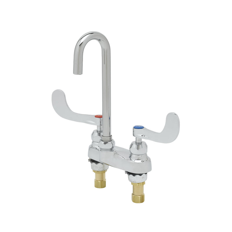 T&S Brass B-0892-CR4XPF15 Medical Faucet - Ceramas & 1.5 GPM Plain-End Spout