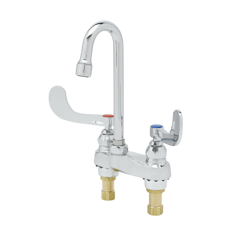 T&S Brass B-0892-F12 Medical Faucet - 1.2 GPM & 4" Wrist Handles