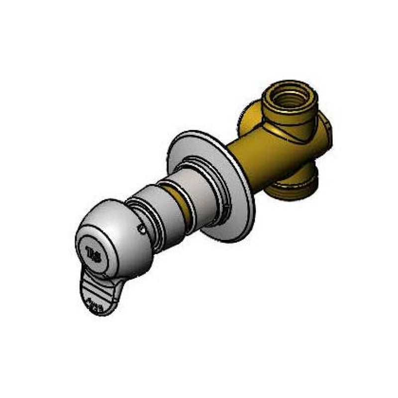 T&S Brass B-1029-PA Concealed Straight Metering Valve - Pivot Action