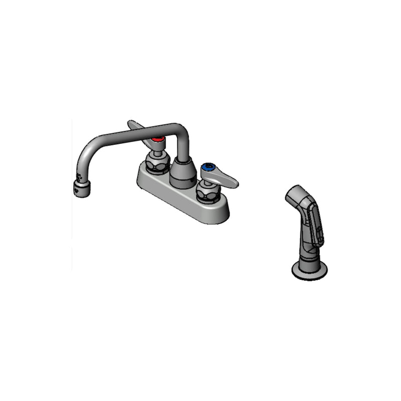 T&S Brass B-1171-CR Workboard Faucet - 4" Centers & Cerama Cartridges