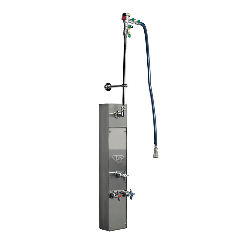 T&S Brass B-1460-SMT Hose Reel Cabinet - Top Inlets & Eterna Cartridges