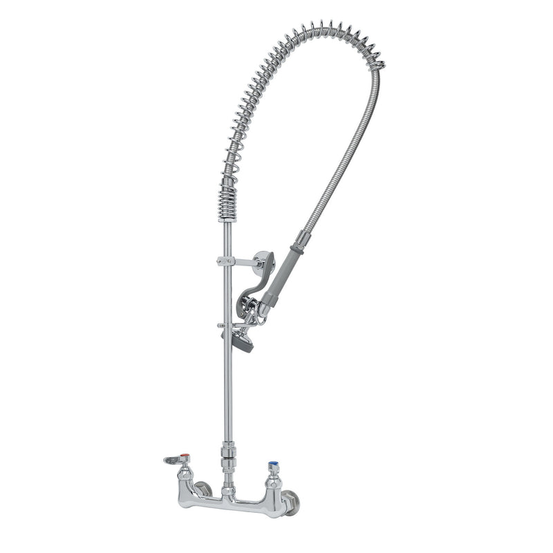 T&S Brass B-2278 Wall Mount Pre-Rinse - 8" Centers & Nipple Kit