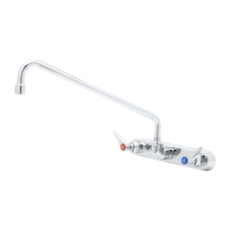 T&S Brass B-2291 Splash Mount Faucet - 14" Swivel Swing Nozzle