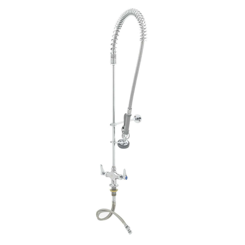T&S Brass B-2349 Spring Action Pre-Rinse Unit - Single Hole Base