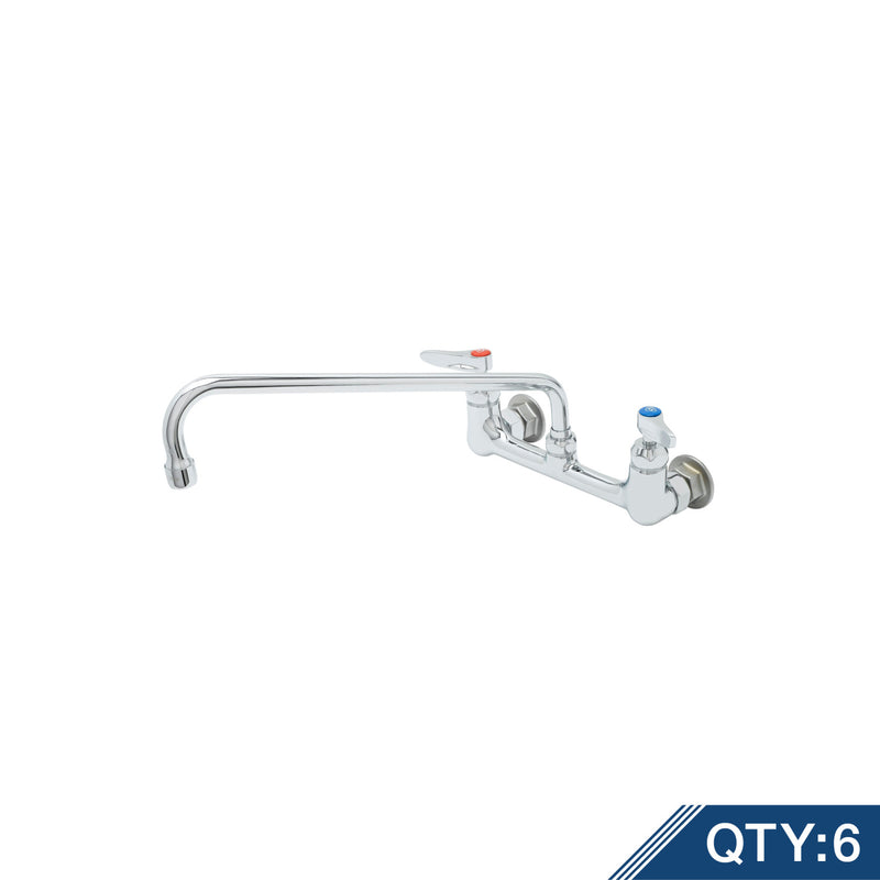 T&S Brass B-2388-CR-M Wall Faucet Master Pack (6) - Cerama