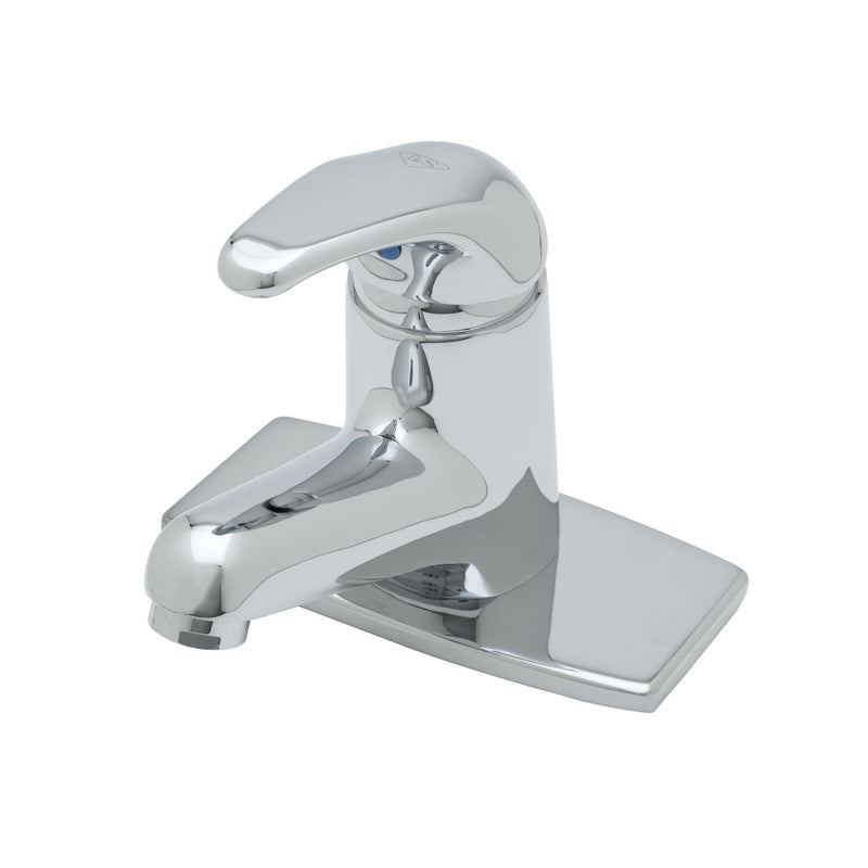T&S Brass B-2703-LF15 Single Lever Faucet - Short Spout & 1.5 GPM Laminar Flow