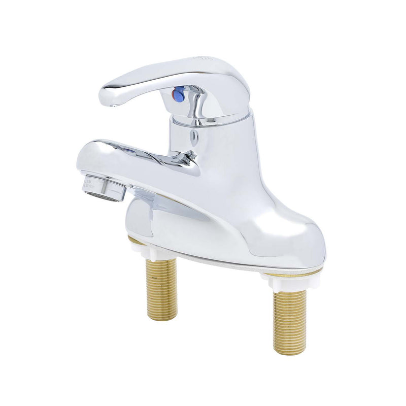 T&S Brass B-2711-VF05 4 Inch Centerset Single Lever Faucet - 0.5 GPM Vandal Resistant Outlet