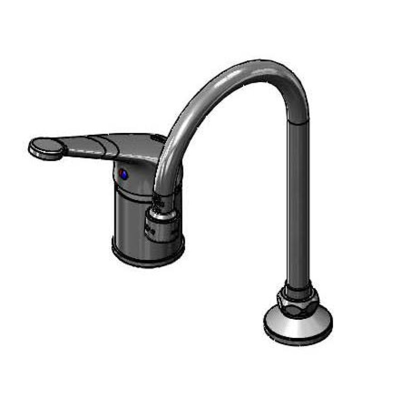 T&S Brass B-2742-LH Side Mount Control - 6" Extended Handle