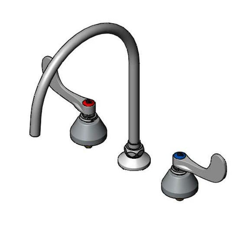 T&S Brass B-2862-08LF16CR Medical Faucet - 135XP Spout & Cerama Cartridges